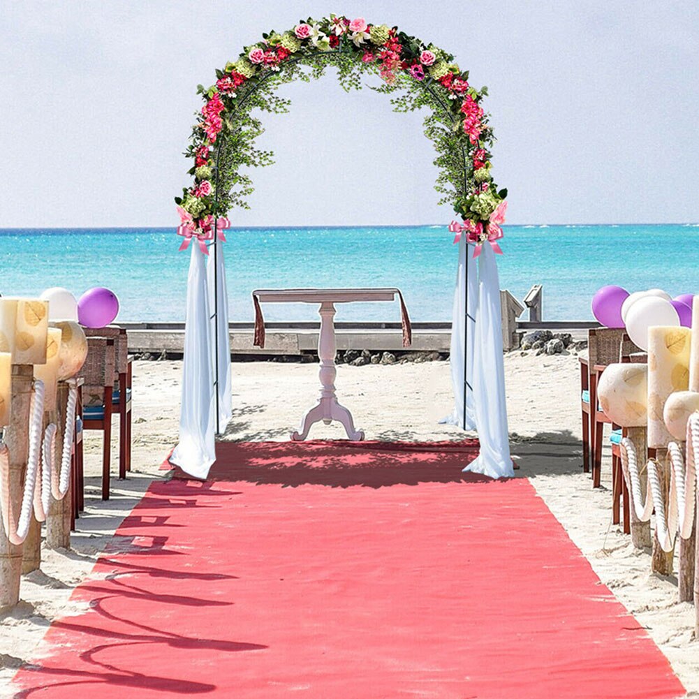Arco de hierro decorativo para boda, Fondo de jardín, pérgola, marco de flores para boda, cumpleaños, decoración para de boda, arco DIY