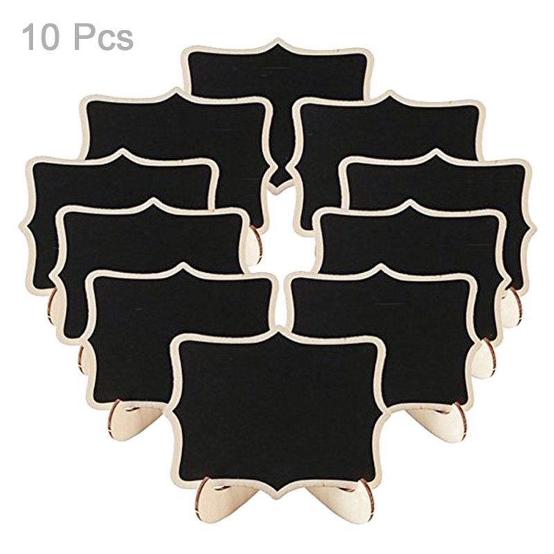 Wedding Party Message Board Kleine Houten Bord Etalage Decoratie Display Board Diy Props 10 Stuks.