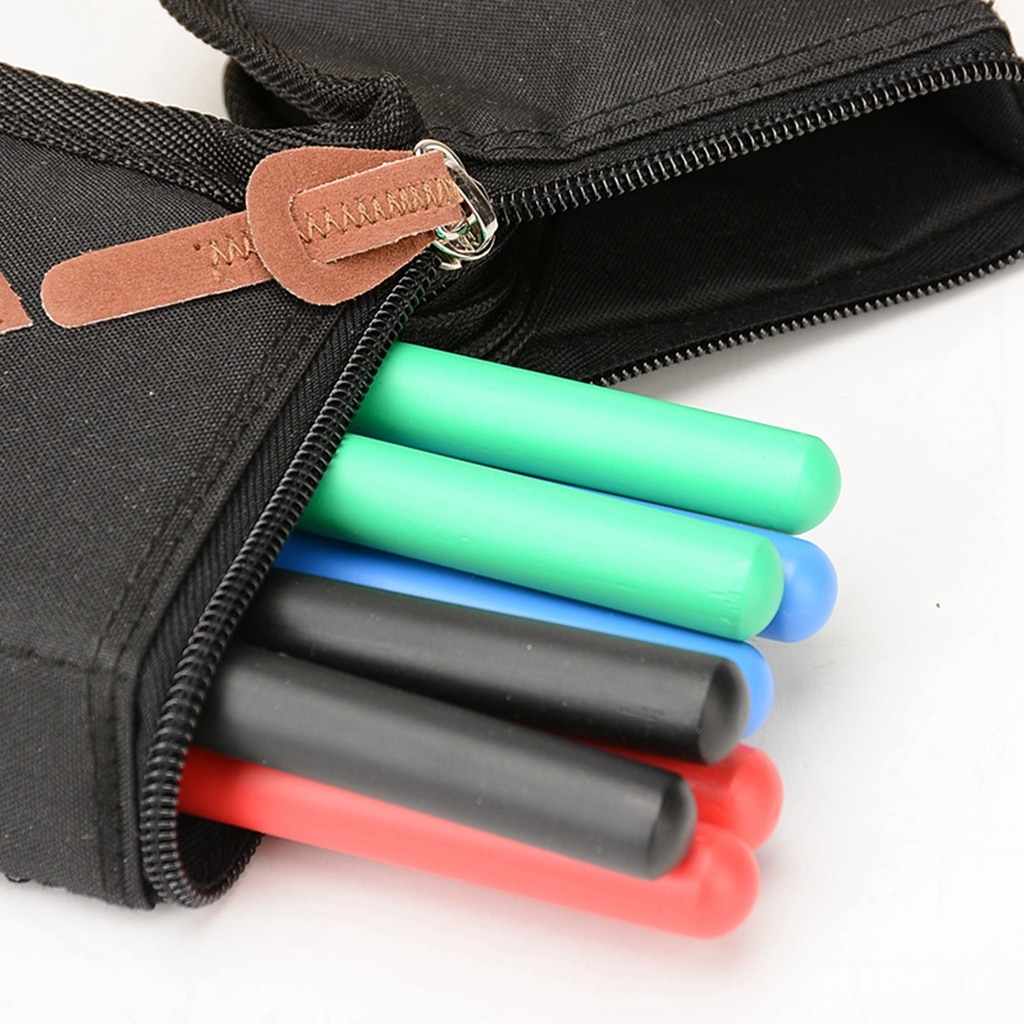 Sac de pilon rembourré en coton-étui de transport souple pour bâtons maillets