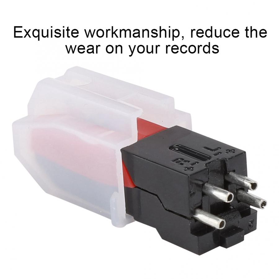 Cartucho magnético estéreo Dual con Kit de aguja de vinilo LP, accesorio Universal para reproductor de discos de gramófono, tocadiscos USB