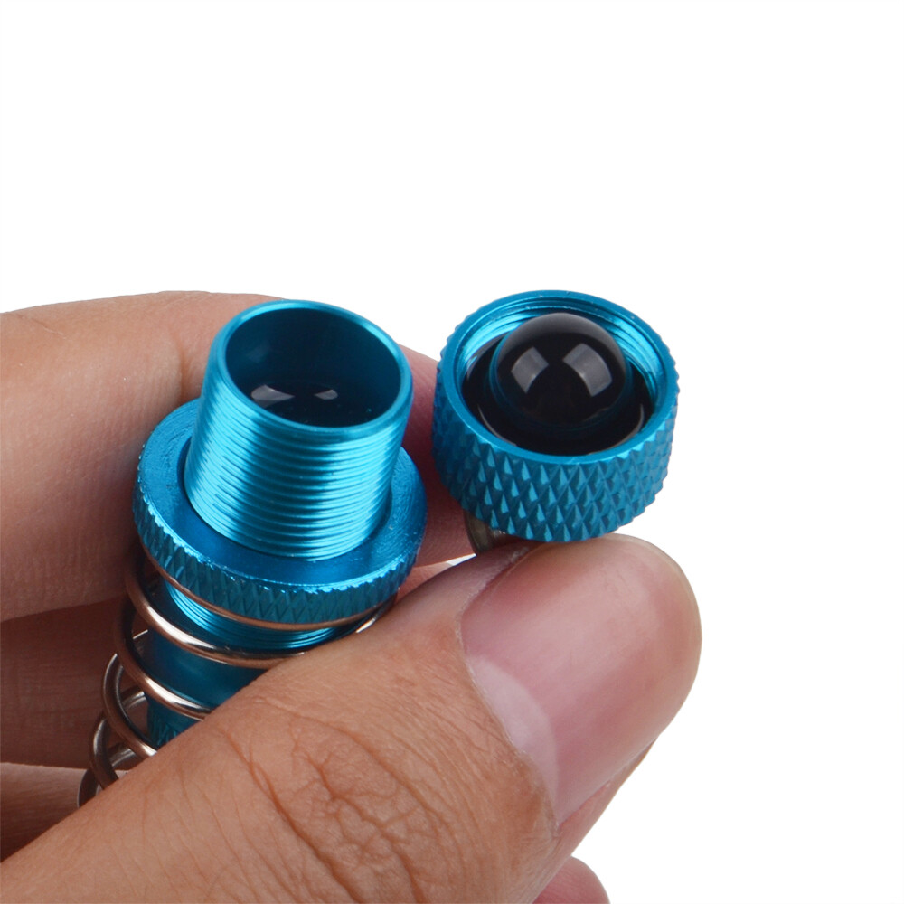 Amortiguadores de aceite de aluminio para Tamiya TT02B Kyosho 1/10 RC todoterreno Buggy camión accesorios de actualización de coche