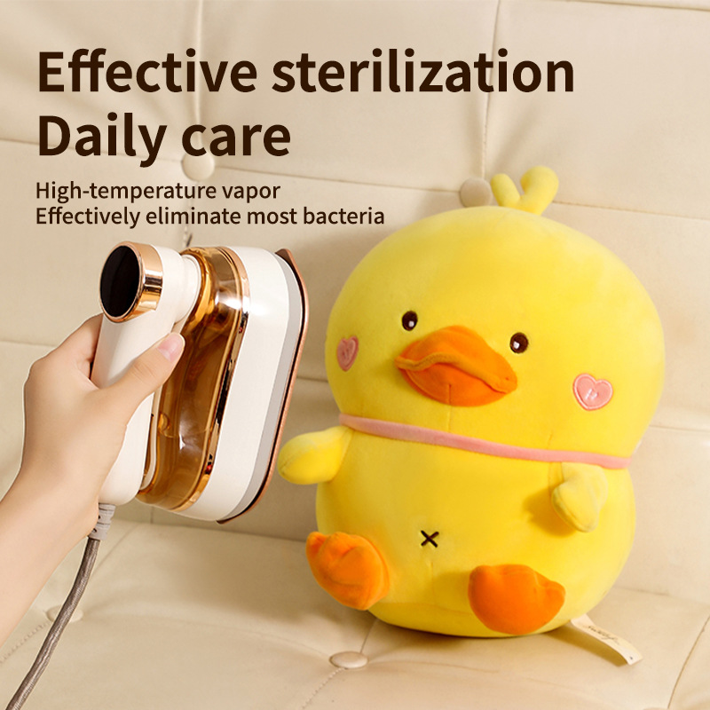 2025 plancha de vapor portátil 1200W de alta potencia hogar portátil de tres velocidades vaporizador de ropa pantalla táctil plancha eléctrica rotativa