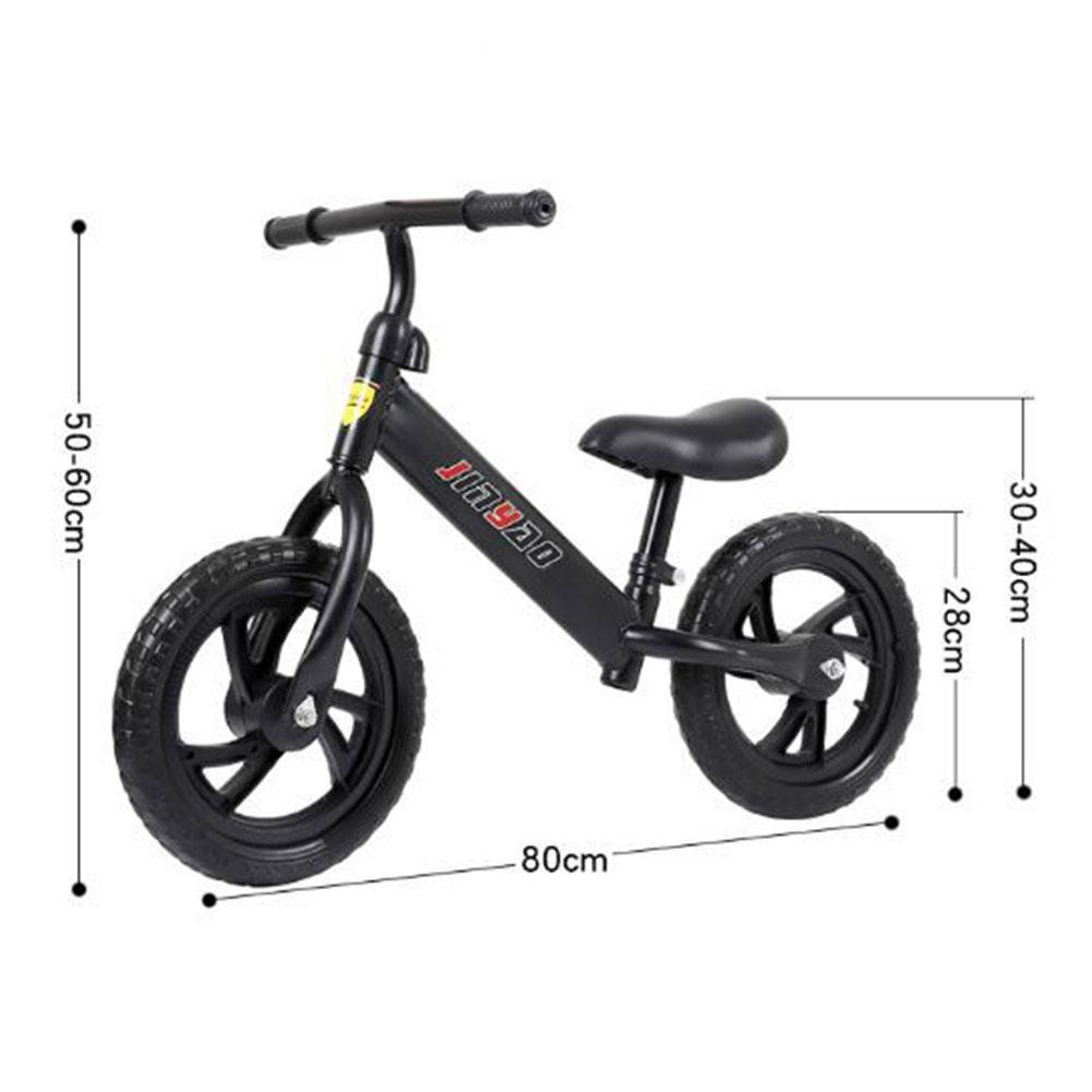 12 pollici bambini Balance Bike Walker bambini giro sul giocattolo per bambini di 2-6 anni per l'apprendimento a piedi Scooter a due ruote senza piede