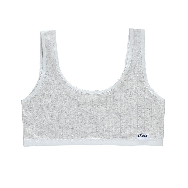Meisje Beha Tiener Crop Top Ondergoed Vest Racerback Puberteit Sport Training Bras Brief Streetwear Tube Top Jaar 8-14Y 13