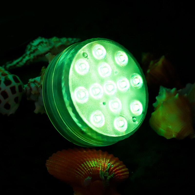 RGB Submersible Led Night Lights Multi Color Underwater Spot Lights Outdoor Vase Bowl Pond Garden Party Decoration Remote Lamp