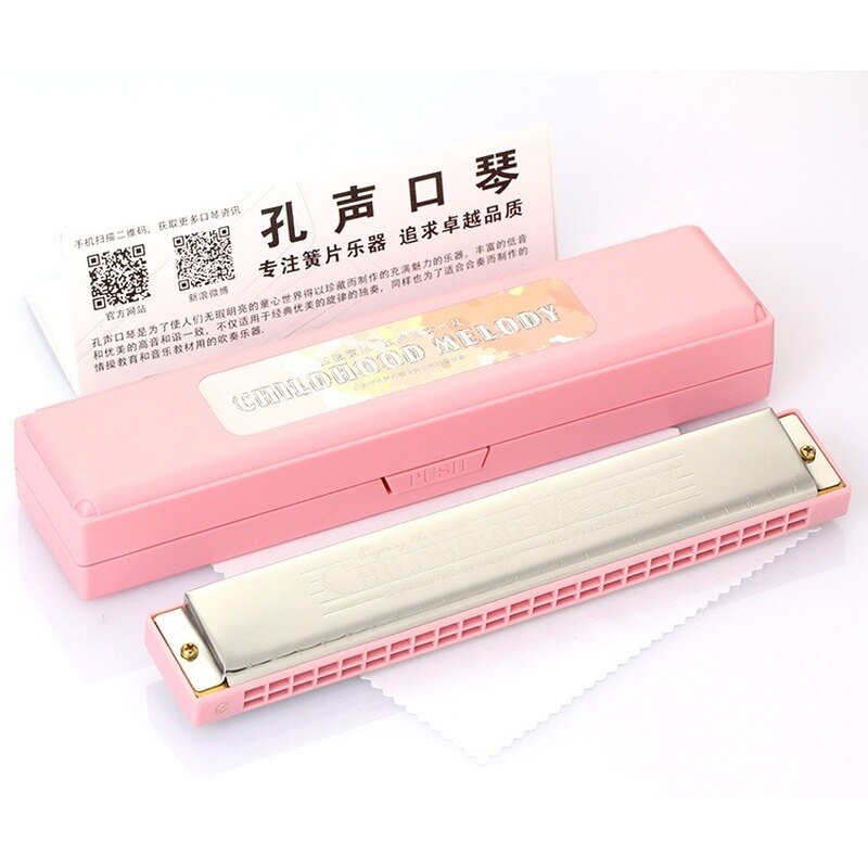 Kong Sheng 24-otwór harmonijka klawisz C harmonijka dla dzieci wczesna edukacja instrument muzyczny
