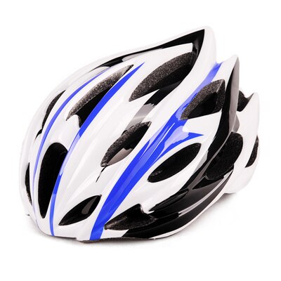 PowerPai Fahrrad Radfahren Helm MTB Ultraleicht Integral- Geformt Capacete Fahrrad kask Helme Erwachsene 24 Luft Lüftungsschlitze casque velo Route: Weiß