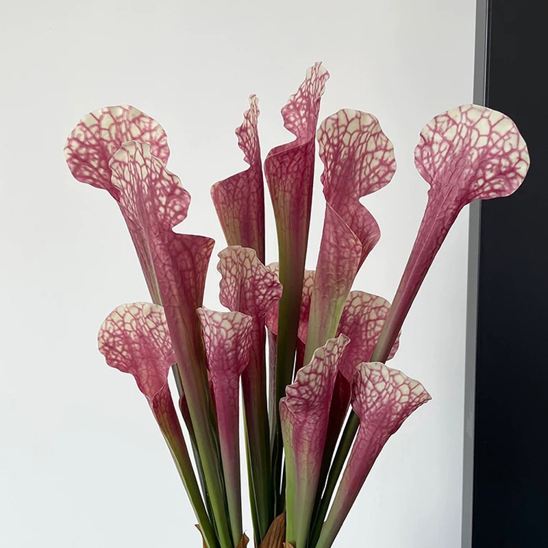 Jarra artificial de plástico planta decorativa falso vegetação decoração para casa loja janela exibe atmosfera natural planta artificial