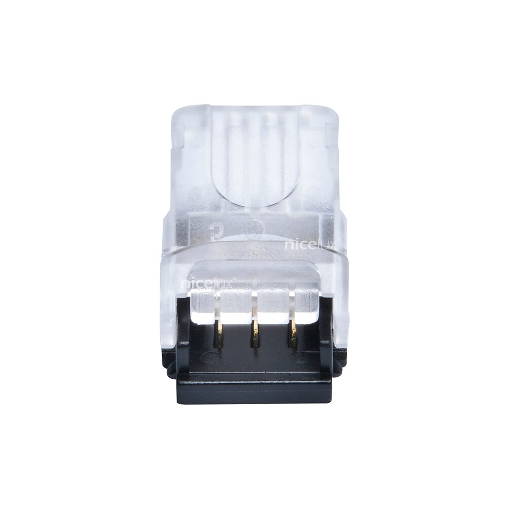 5pcs Connector for 3 Pin 10mm IP20 WS2812 Non-waterproof LED Pixel Strip Digital Light to Wire Connection WS2812B Connector