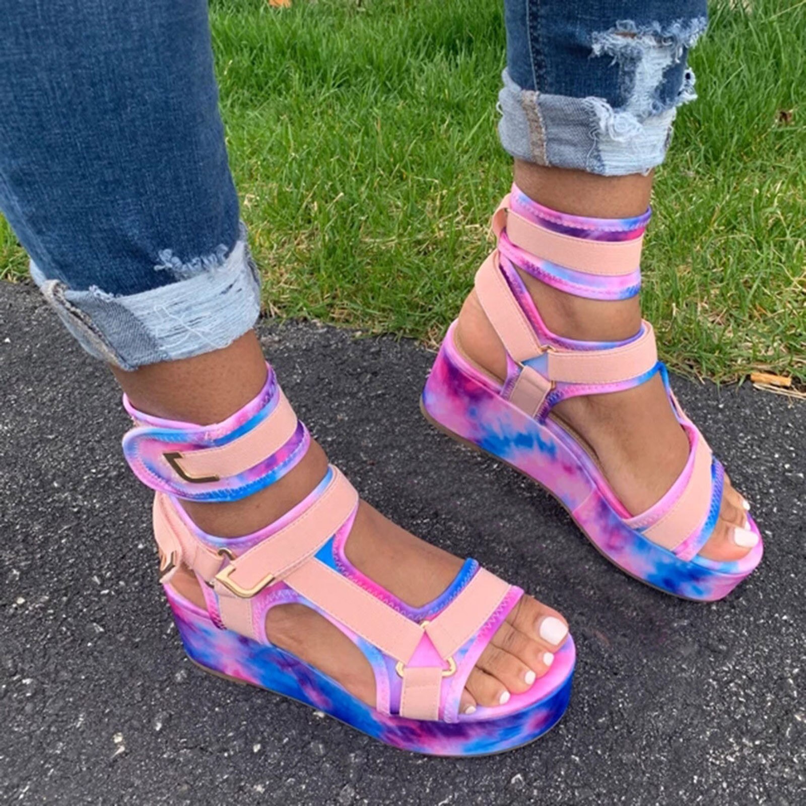 Women Sandals Summer Shoes Woman Plus Size Platfor... – Grandado