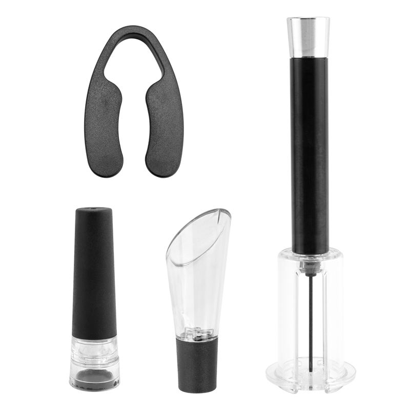 BHBD-Air Pressure Pump Wine Bottle Opener Kit Easy Cork Removal Corkscrew Wine Opener To Wine Lovers