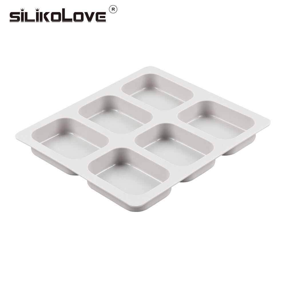 SILIKOLOVE 6 Holes Large Square Shape Silicone Soa... – Vicedeal