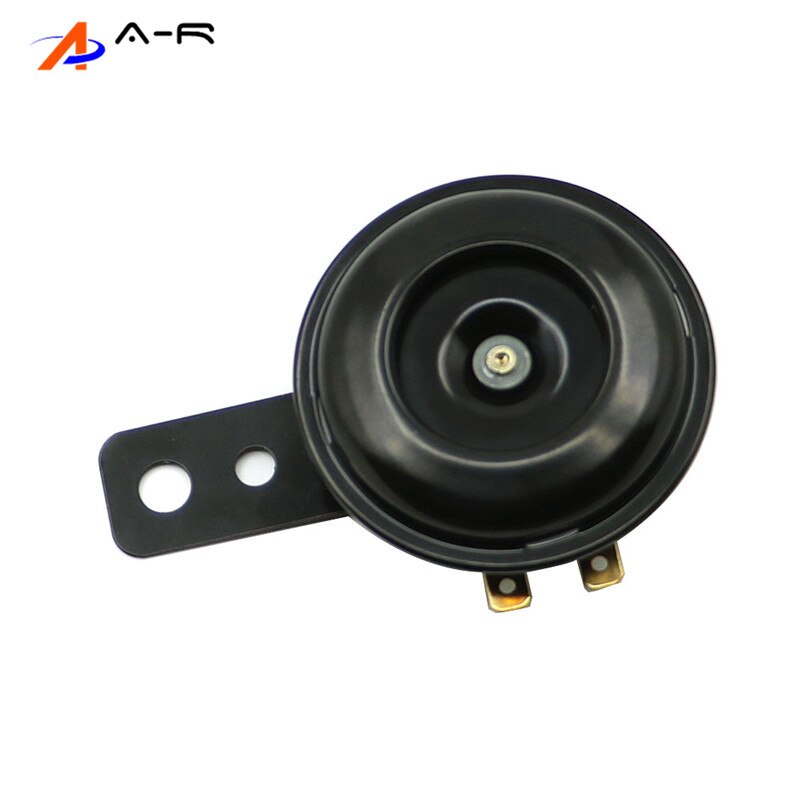 DC 6V 105dB Waterproof Black Mount Siren Electric Horn For Vehicle car truck SUV motorcycle yacht boat off road vehicle Bus