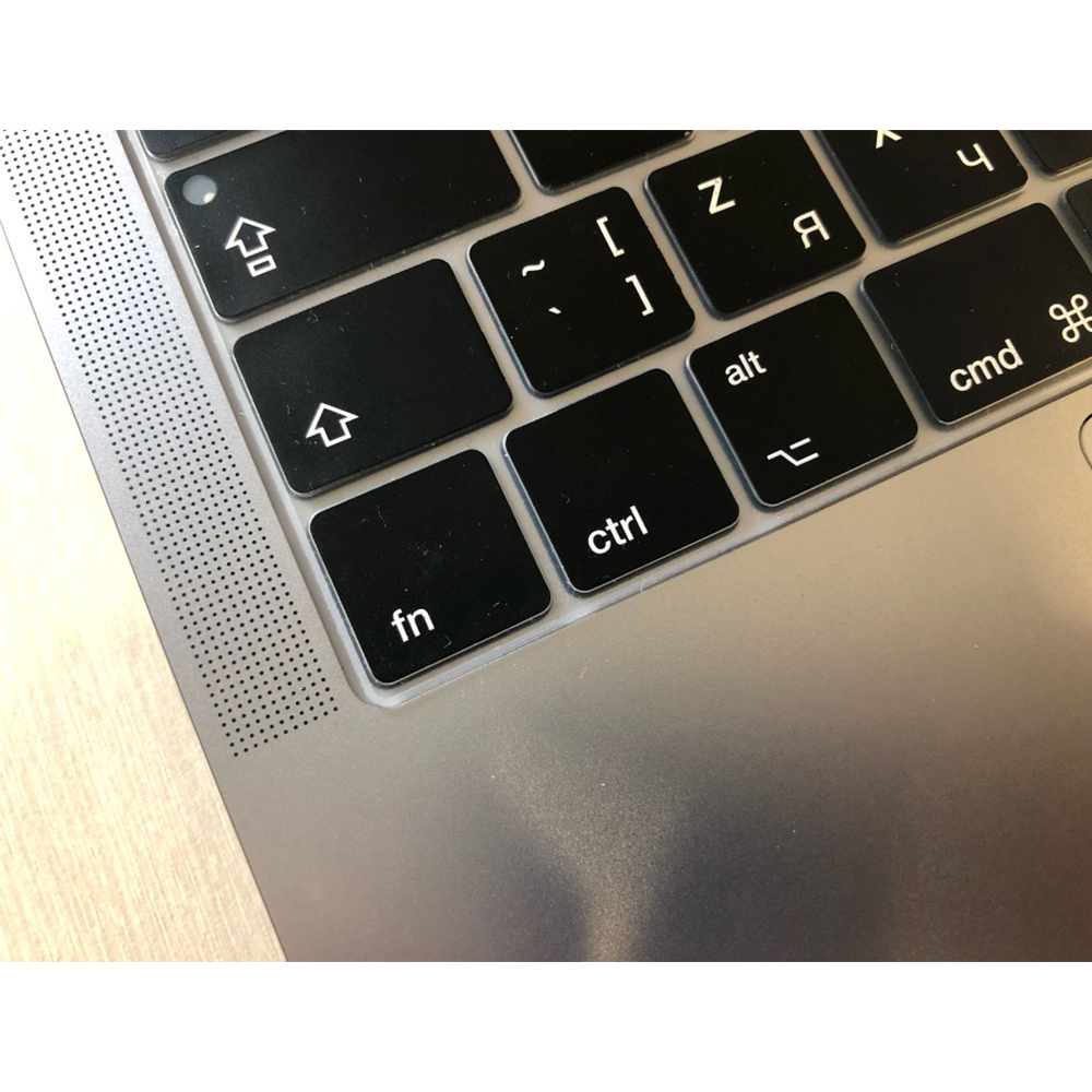 Rosyjska obudowa klawiatury laptopa dla Macbook pro 13 15 touchbar klawiatura ochronna kolorowa obudowa klawiatury A2159 A1707 A1989A1990