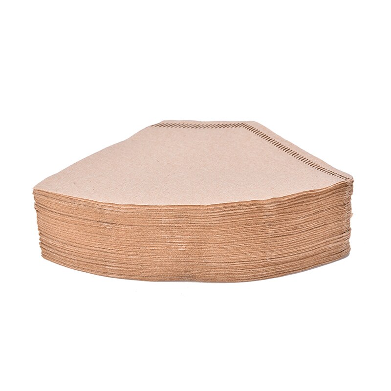 100 Stks/zak Houten Originele Hand Drip Papier Koffie Filter Espresso Koffie Filter Packs Theezakje Zeef Groene Thee Zetgroep