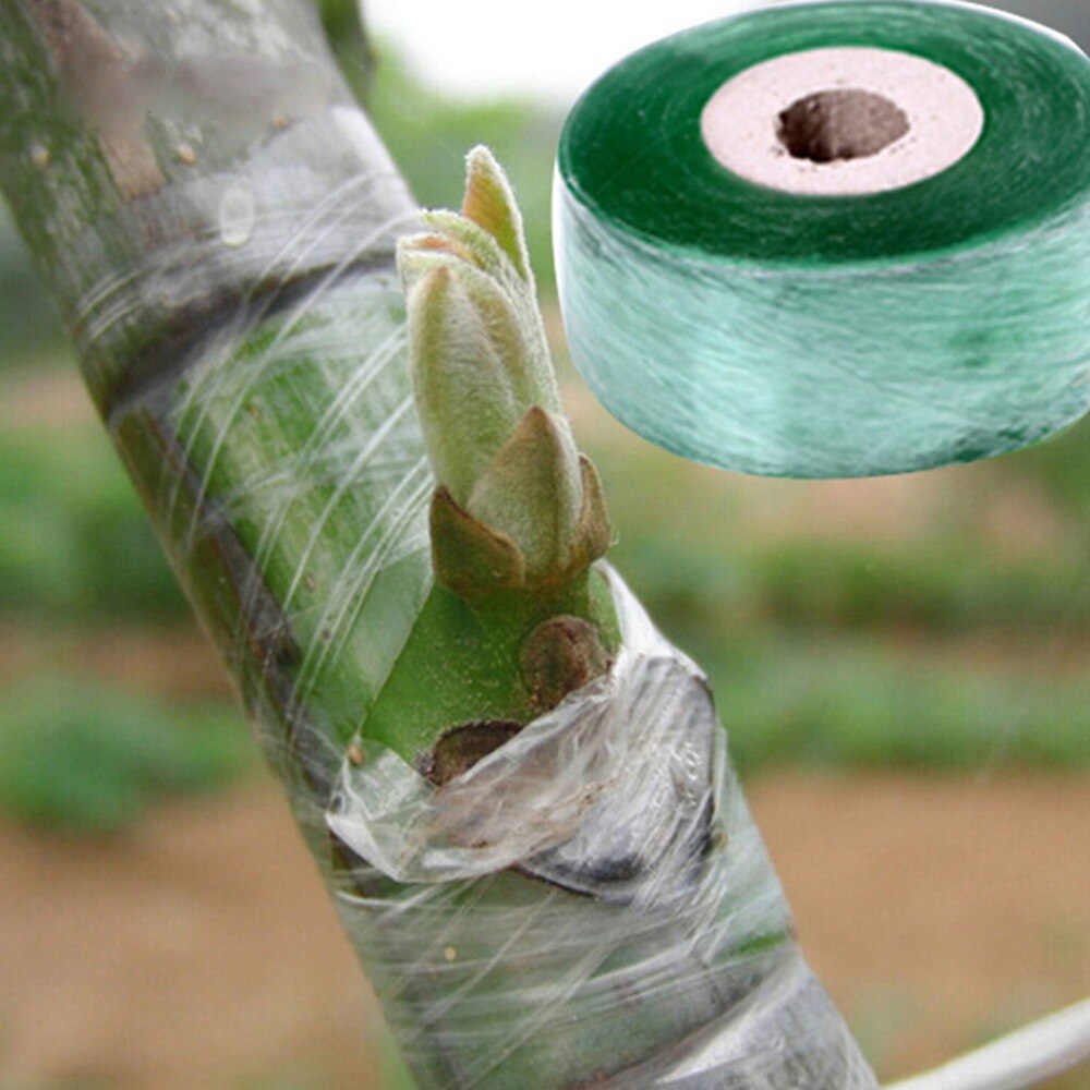 3CM x 100M Self-adhesive Nursery Stretchable Fruit Tree Grafting Tape Garden Flower Vegetable Grafting Tapes A32