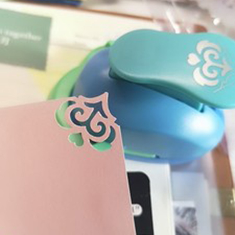 Hollow Corner Punch Embossing Puncher Scrapbooking Supplies Handmade Edge Device DIY Paper Cutter Craft