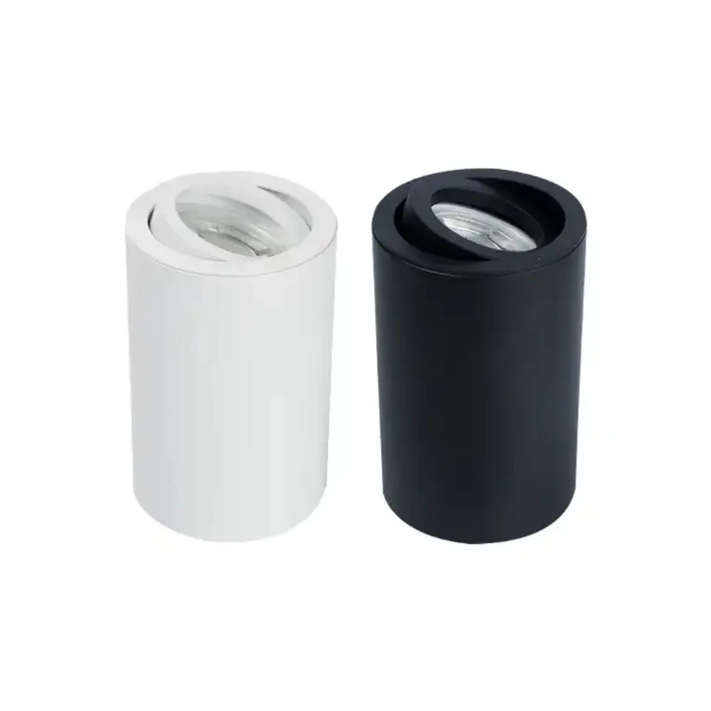 Gegoten Plafondspot Hoge Kleur Display Oppervlak Gemonteerd Anti Glare Downlight Beugel Behuizing Gu10 Cup Houder
