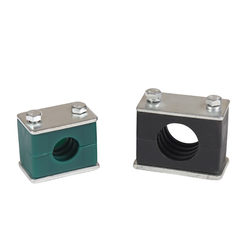 Plastic pipe clamp hydraulic pipe clamp light single hole hex marine oil pipe pipe clamp clamp clip 32-76mm