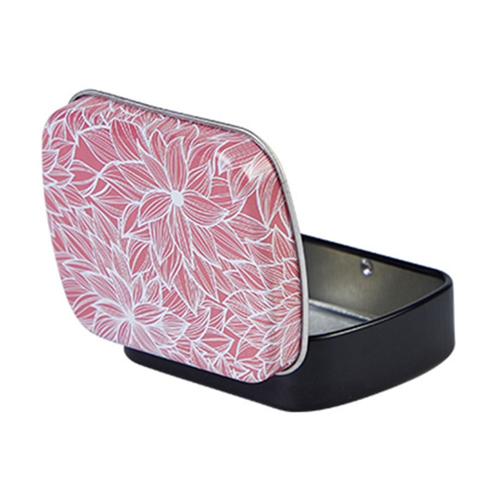 Draagbare Mini Blikken Doos Metaal Met Deksel Ijzer Kan Meerdere Stijlen Opslagcontainer Kit Thuis: Licht Groen