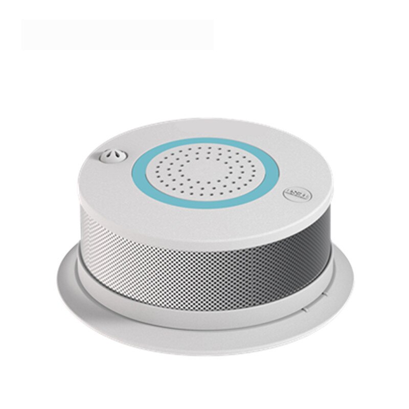 Independent Smoke Detector Intelligent Smoke Fire Detector High Sensitivity Low Battery Reminder High Volume Smoke Detector