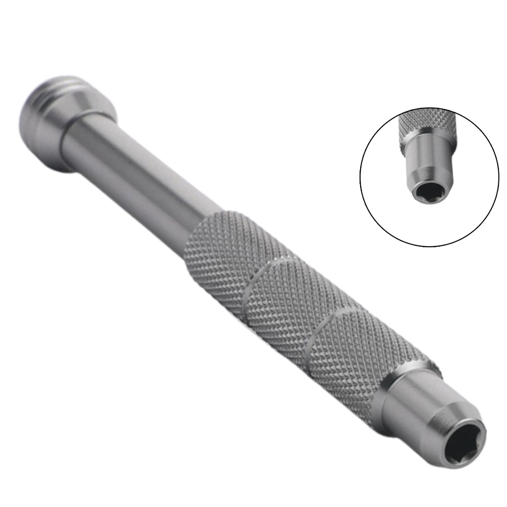 1pcs Precisie Schroevendraaier Handgrepen Voor 4mm Schacht Bits Comfortabele Mini Schroevendraaier Houder Handgrepen Handje Voor Hex bits