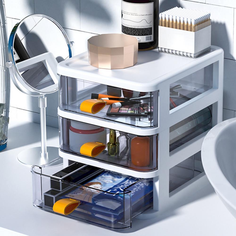 Storage Boxes Stable Plastic Multi-layer Drawer Cube Storage Organizer Desktop Drawer Storage Container