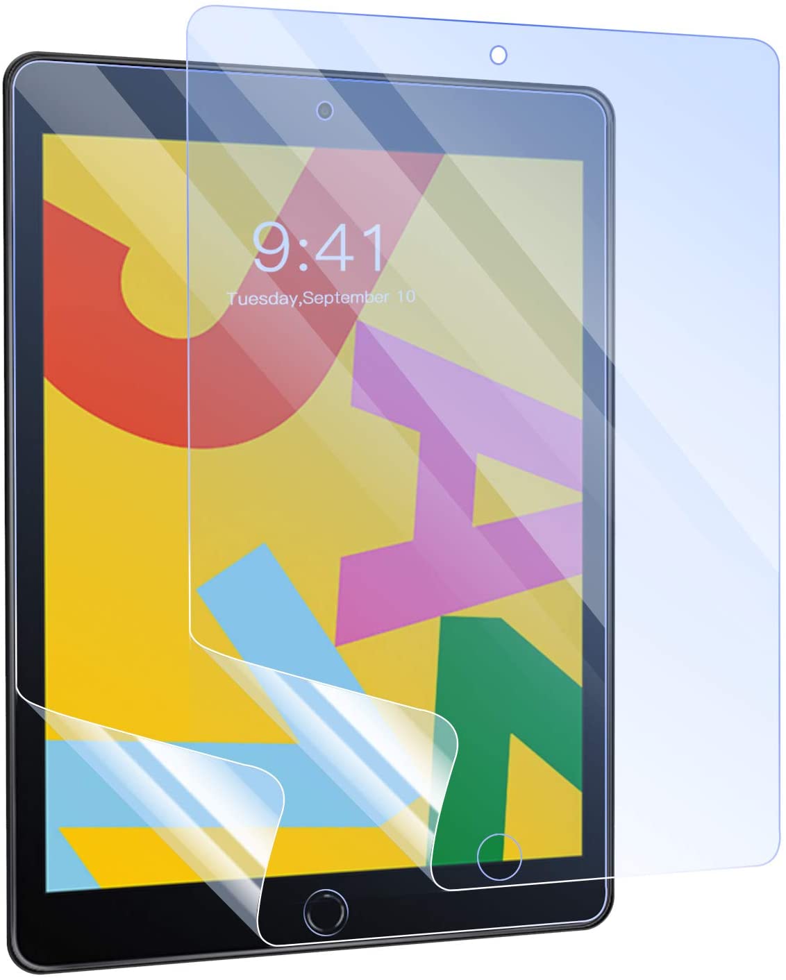 2 sztuk Pet Film dla Ipad Pro 11 12.9 9 10.2 10.5 Air 4 3 2 ochraniacz ekranu tabletu dla Ipad Mini 6 5 4 3 1 2020 2021 nie szkło