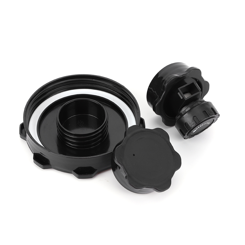 1-5 Stuks Draagbare Wateremmer Afdichting Deksel Met Kraan Camping Water Emmer Cover Water Opslag Container Deksel Voor Kamperen Wandelen