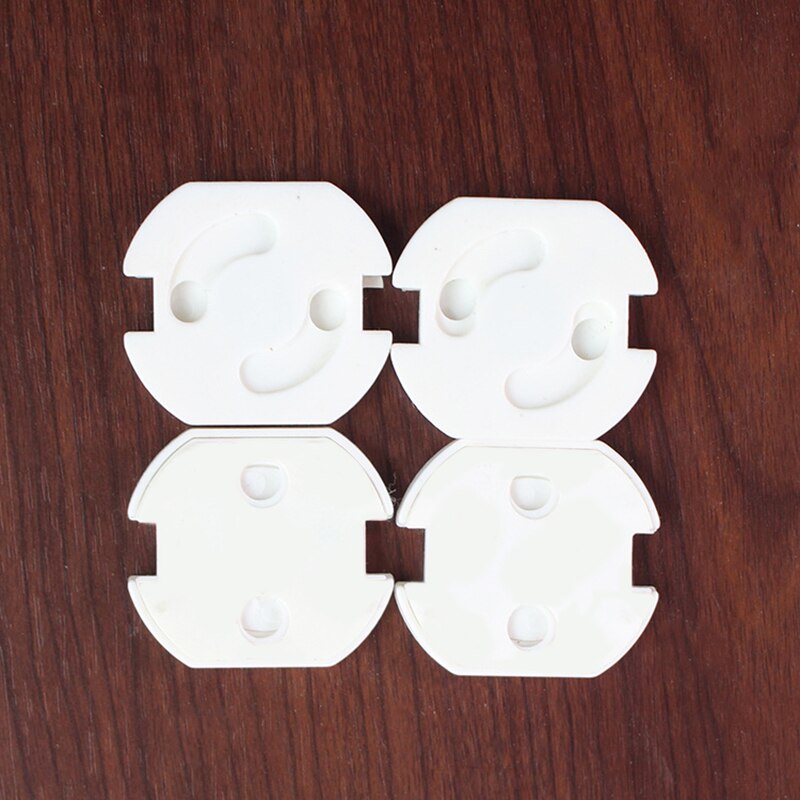 Plug Socket Cover Baby Proof Children Care Safety Protector Guard Mains Electrical Outlet Infant Kids Security Plastic Solid: 5pcs white