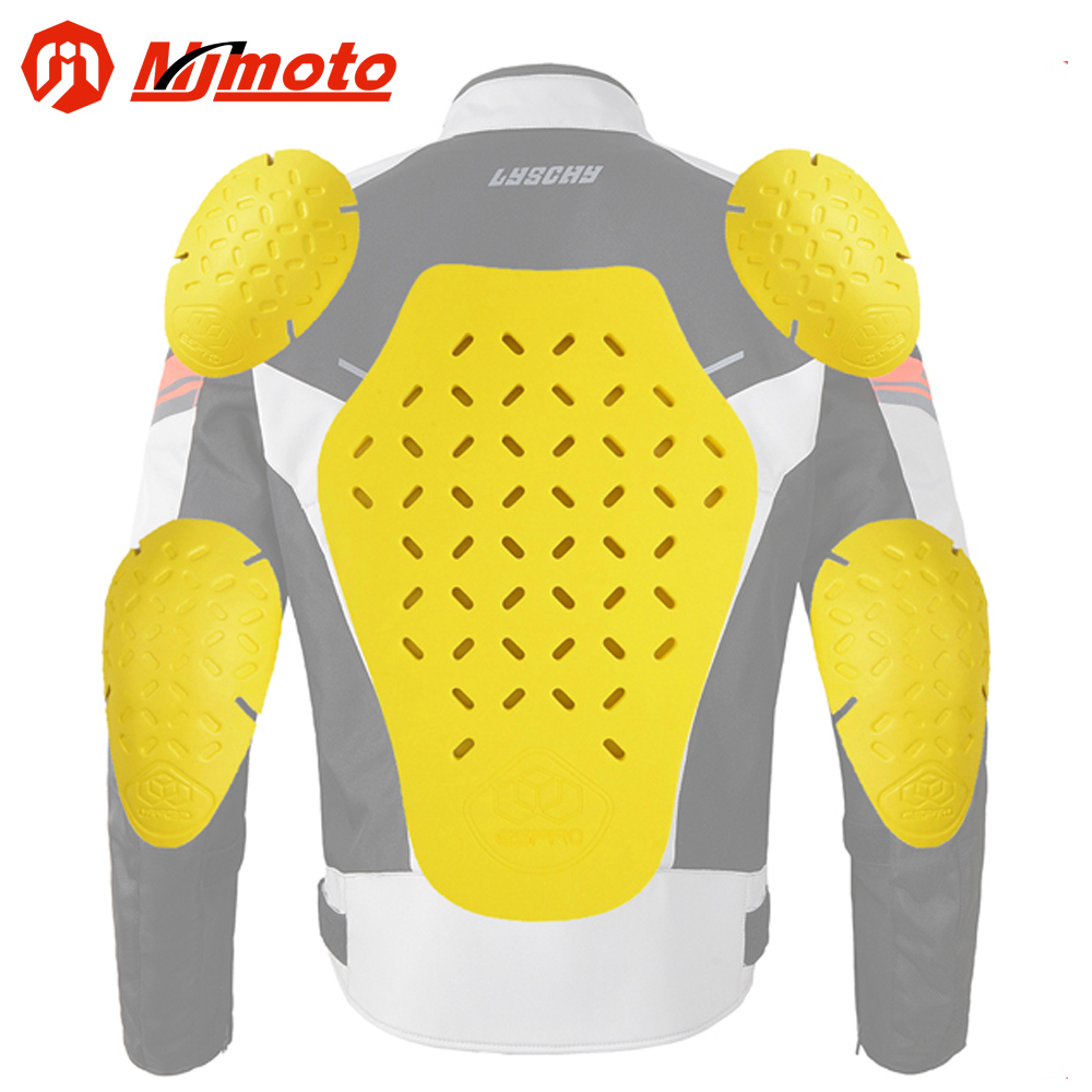 Chaquetas protectoras de espalda para motocicleta CE, Protector de espalda, armadura, almohadillas de protección para montar en bicicleta, columna vertebral anticaída