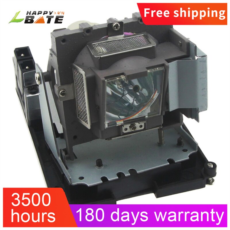 Hochwertige, kompatible projektorlampe 5j.y1 h 05.011 für benq  mp724 mit gehäuse, 180 tage garantie, happybate