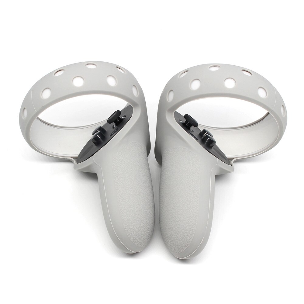 Voor Oculus Quest 2 Vr Lens Siliconen Cover Controller Beschermhoes Huid Handvat Grip Covers Voor Oculus Quest 2 Vr accessoires