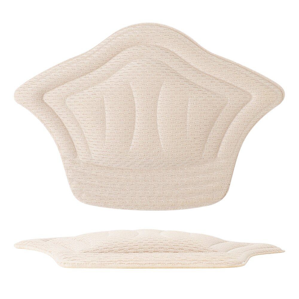 Plantilla Crash parche para zapatos, pegatina trasera antidesgaste, almohadilla para pies, cojín anticaída, zapatilla deportiva, tacón, inserción antifricción: Beige / Thickness 10MM