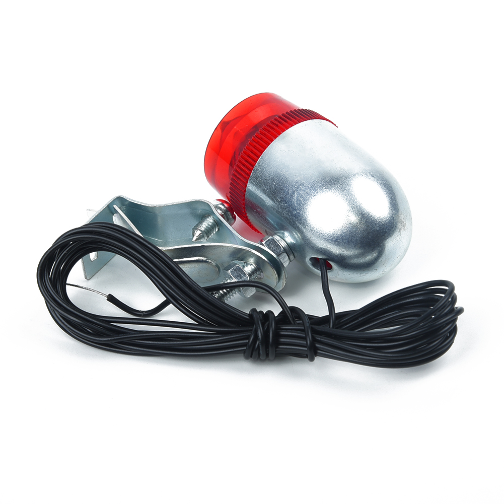 Lampa cykel bakljus ljusdelar retro 12v 6w klassisk dynamoglödlampa blinkers natt bak säkerhets spiralform kabelklämma. fäste