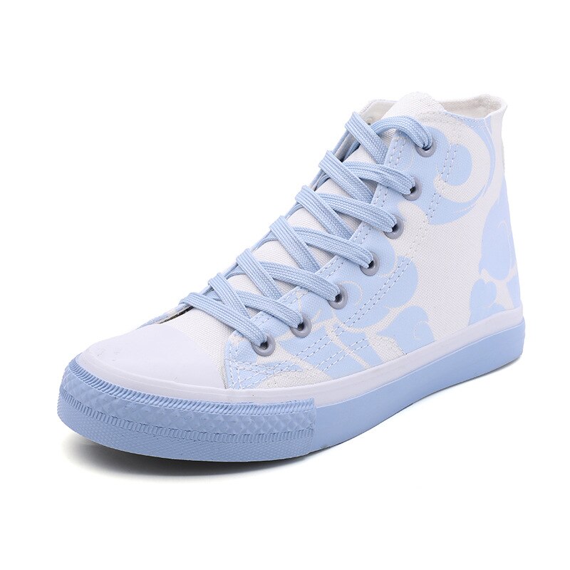 Schoenen Canvas Vrouw Vulcaniseer De Schoen Hoge Top Platform Sneakers Vrouwen Herfst Platte Sneakers Vrouw Casual Schoenen Voor Vrouwen 44