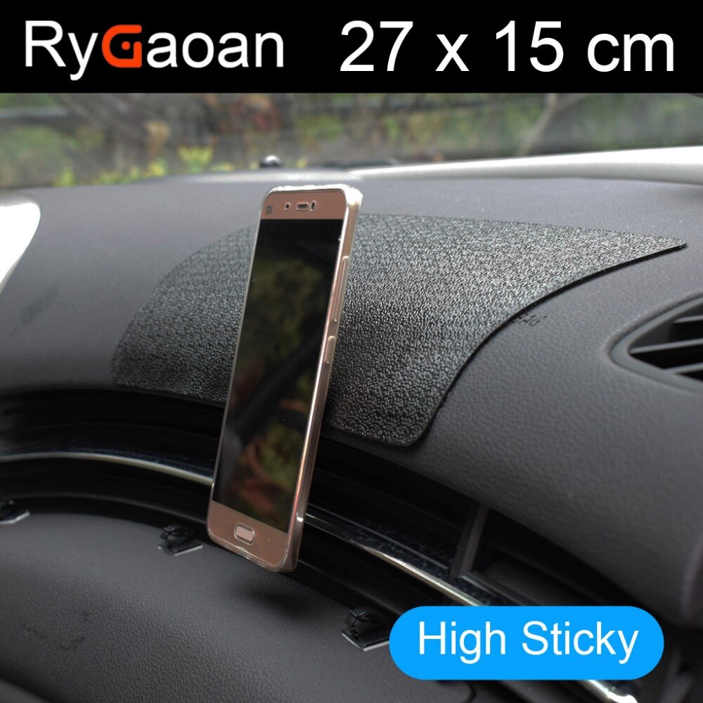 RyGaoan 27*15 cm Universele Big Size Super Sticky Dashboard Magic Anti Slip Mat antislip Sticky Pad Sleutel