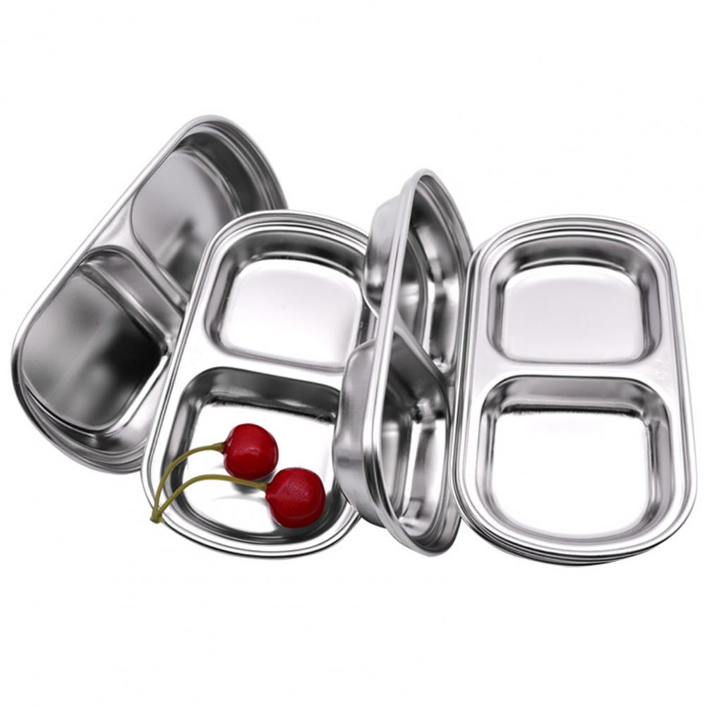 Disque de trempage pour Barbecue en acier inoxydable, assiette à Sauce, plat d&#39;assaisonnement, outil de cuisine