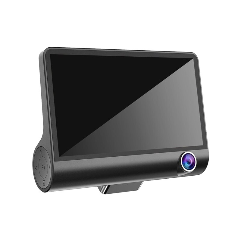 4 inch HD 1080P Three Lens Car Dash Camera Night Vision Cam Video Driving Recorder