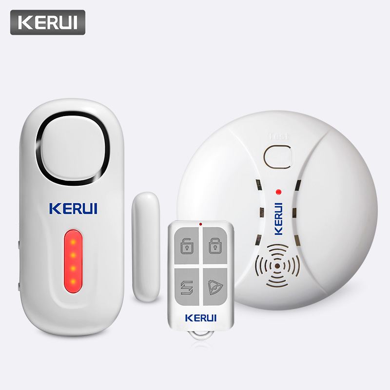 Kerui 120db langaton pir-ovi-ikkuna murtohälytin kodin turvallisuuden aktivointi ja deaktivointi varashälytinjärjestelmä kaukosäätimellä: Hälytysjärjestelmä 2