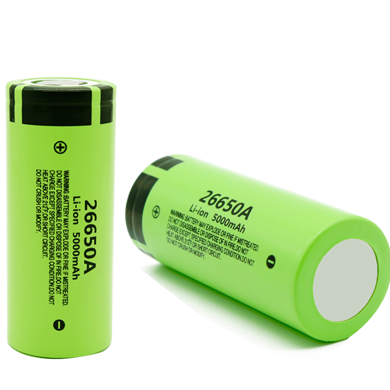 nueva batería Original para 26650A, 3,7 V, 5000mAh, gran capacidad, batería recargable de ion de litio 26650