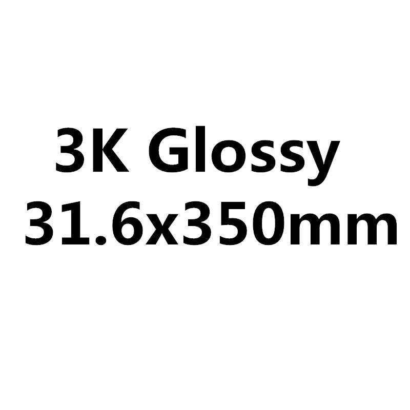 Geen Logo Mountainbike Zadelpen 27.2/25.4/30.8/31.6Mm 3K Mat/Glossy Zadelpen carbon Road Fiets Offset Zadelpennen: 3K Gloss 31 6x350mm