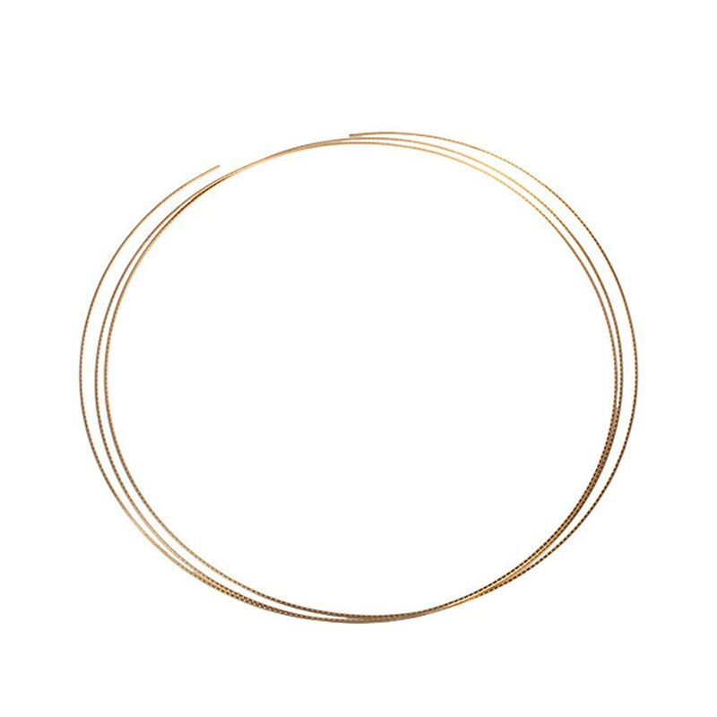 8ft Golden copper Fret Wire For Mandolin Banjo Cigar Box Guitar 1.5mm: Default Title