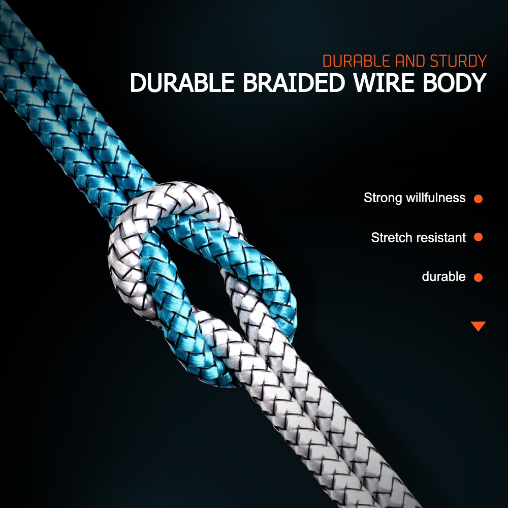 Quick Charge USB Cable For iPhone 14 13 12 11 Pro Max Xs X XR 8 7 6 6s Plus SE 2 Apple iPad Long Wire Data Charger Cord 1m 2m 3m