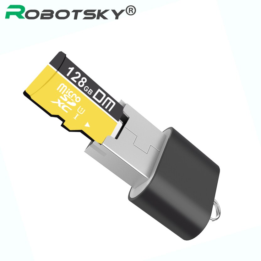 DM CR015 MicroSD Kartenleser mit TF Karte Slot werden USB-Stock für Computer oder für Auto USB Adapter