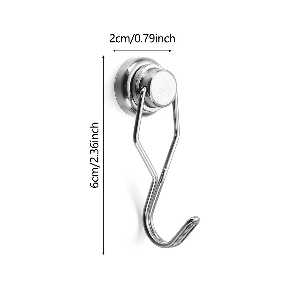 3Pcs 360 ° Swivel Magnetische Haak Sterke Magneet Haken Koelkast Magnetische Opslag Rekken Huishoudelijke Badkamer Accessoires
