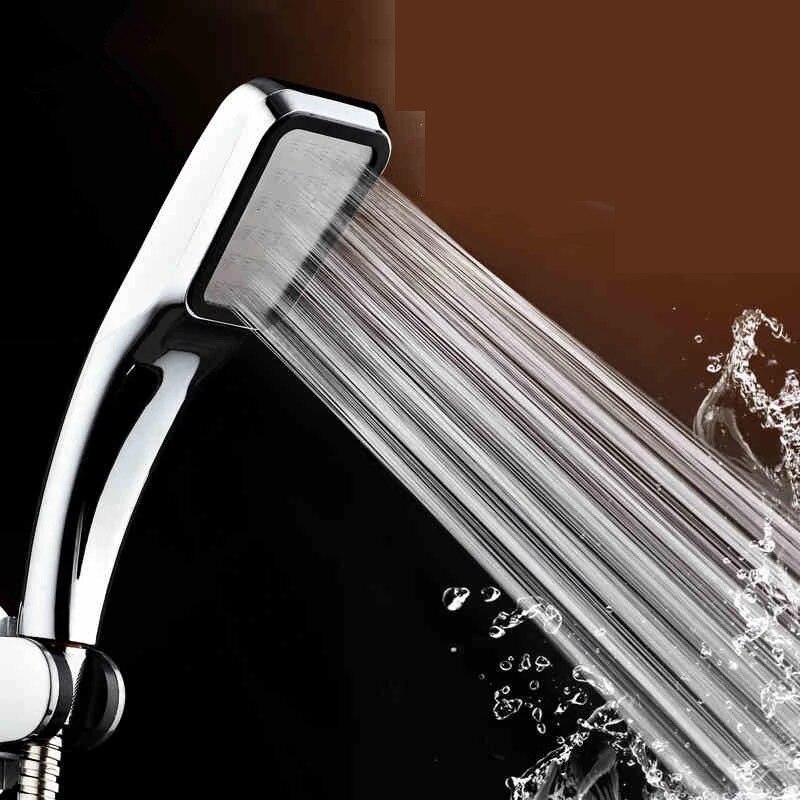 enhanced supercharged shower head, hand shower bath shower head hose bracket set