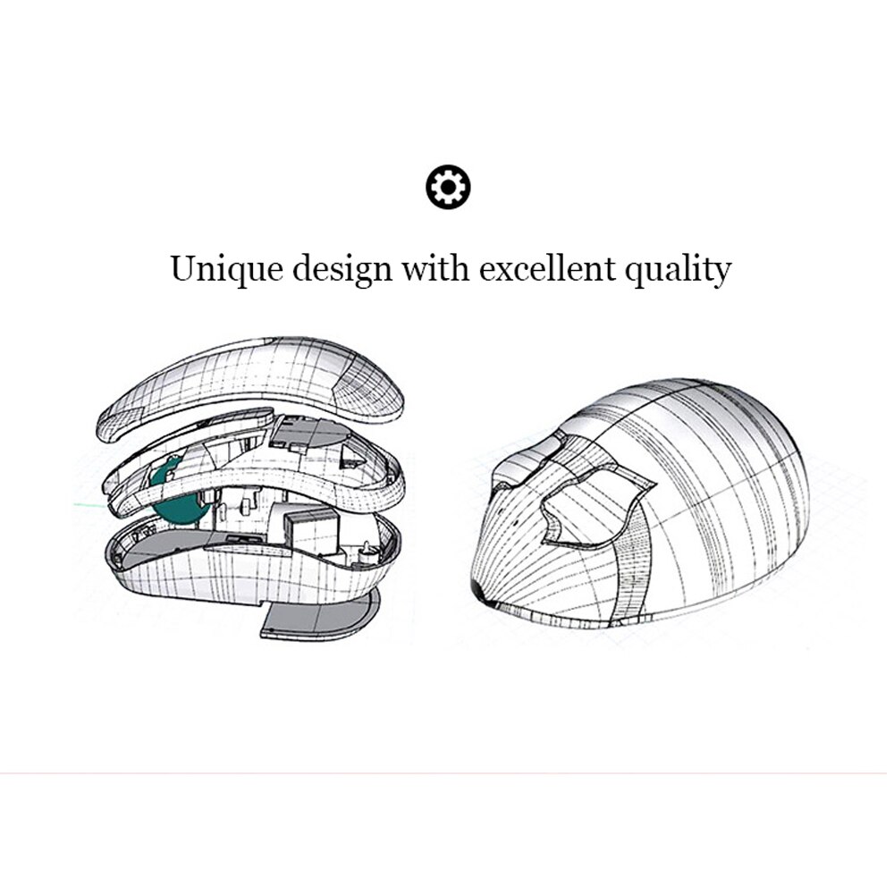 CHYI 2.4G Wireless Mouse Cute Hamster Mause 1200 DPI USB Mini Optical Computer Mice For Girl Kids Laptop Notebook