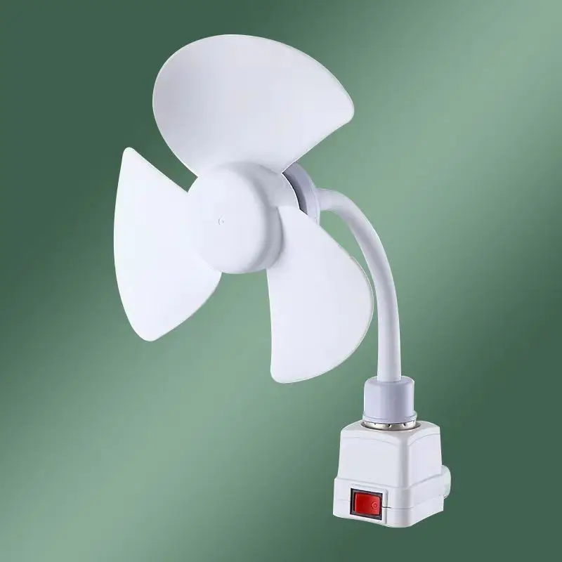 Fan Thread Rotating Mini Silent E27 Screw Thread Fan Lamp Hol... – Grandado