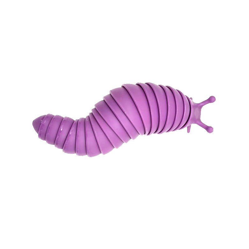 Fidget slug lelu nivelletty joustava peristaltiikka 3d painettu kaikenikäisille stressin lievitys ahdistusta lievittävä aistilelut lapsille aikuisille: 14